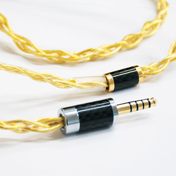 Rhapsodio RSD Golden MK2 (2pin-4.4mm) 【RC-RG-M2】 – e☆イヤホン