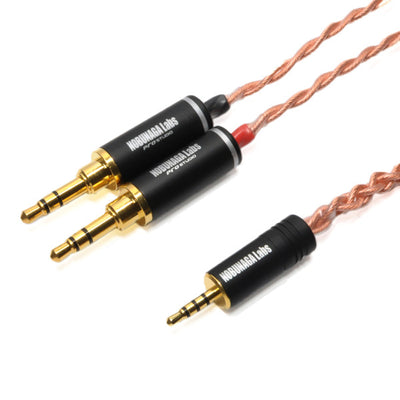 神庭 (Kanba) AK2.5mm4極バランス/3.5mm3極×2 【NLA-KNB】