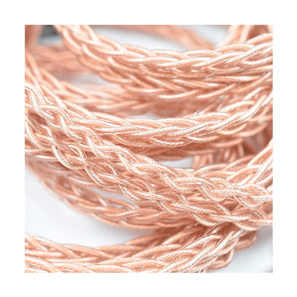丸七赤龍 【3.5mm 3極 2pin 0.78mm 七福神商事オリジナル純銅線】