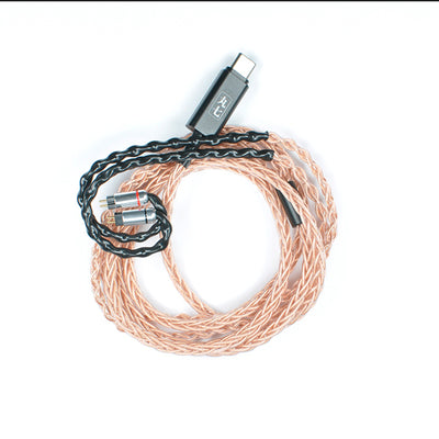 丸七赤龍 【USB Type-C 2pin 0.78mm 七福神商事オリジナル純銅線】