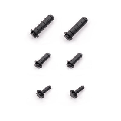 丸七 防塵プラグ「防塵太郎」ミックス(2.5mm/3.5mm/4.4mm 各2個入）