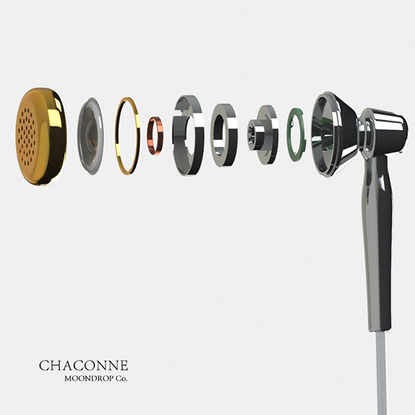 水月雨 (MOONDROP) CHACONNE 2.5mm Balanced Version – e☆イヤホン