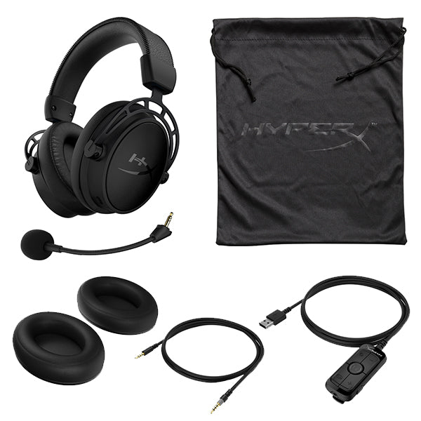 Hyper X Cloud Alpha S オールブラック 【HX-HSCAS-BK/WW】