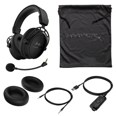 Hyper X Cloud Alpha S オールブラック 【HX-HSCAS-BK/WW】