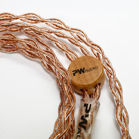 イヤホン PW AUDIO Ultra Copper mmcx 3.5mm PW Audio Copper 28 V2 Headphone Upgrade Cable