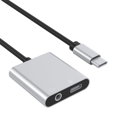 Type-C→3.5mmステレオミニ変換 (充電機能付き) 【FS-DACDADC35JY-SV】