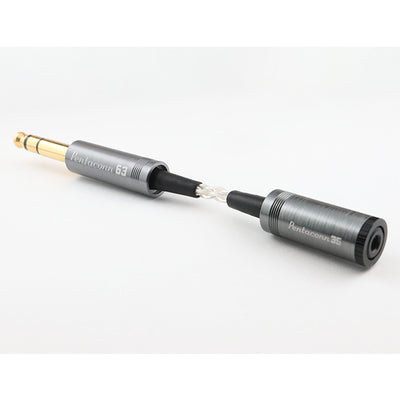 Φ6.3PLUG-Φ3.5JACK変換アダプター 【NBH1-26-002】