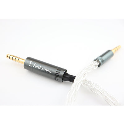 SONY MDR-1A/1AM2用 Φ4.4バランス接続-Φ3.5（4極） 純銀ケーブル 【NBB1-14-014-30】