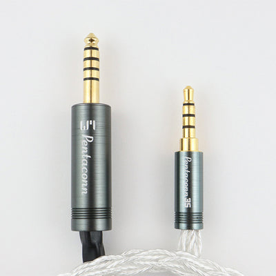 SONY MDR-1A/1AM2用 Φ4.4バランス接続-Φ3.5（4極） 純銀ケーブル 【NBB1-14-014-30】