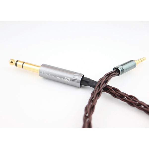 SONY MDR-1A/1AM2用 Φ6.3-Φ3.5（4極） OFCケーブル 【NBB1-16-007-30】