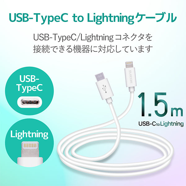 USB-C to Lightningケーブル