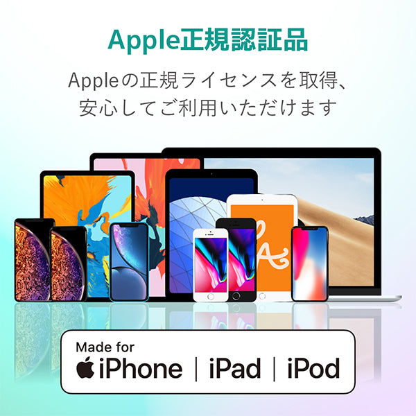 USB-C to Lightningケーブル