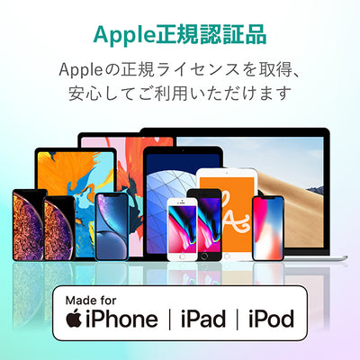 USB-C to Lightningケーブル
