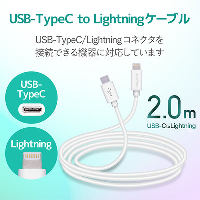 USB-C to Lightningケーブル