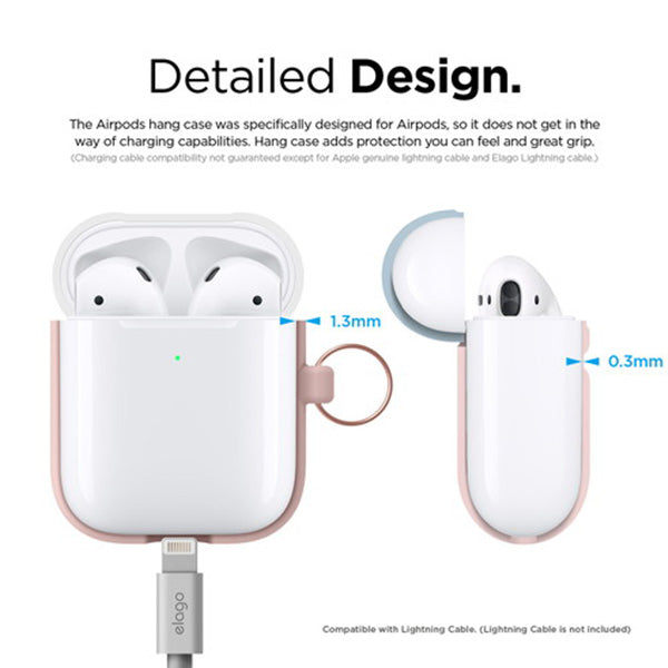AIRPODS DUO HANG CASE for AirPods 2nd（カラビナ付き）