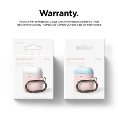 AIRPODS DUO HANG CASE for AirPods 2nd（カラビナ付き）
