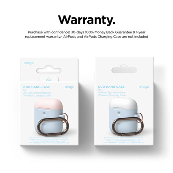 AIRPODS DUO HANG CASE for AirPods 2nd（カラビナ付き）