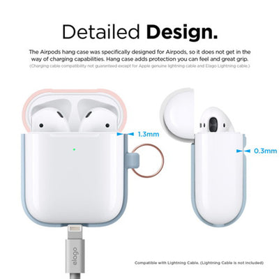 AIRPODS DUO HANG CASE for AirPods 2nd（カラビナ付き）