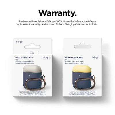 AIRPODS DUO HANG CASE for AirPods 2nd（カラビナ付き）