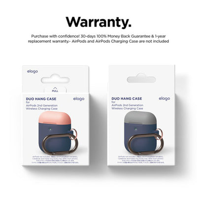 AIRPODS DUO HANG CASE for AirPods 2nd（カラビナ付き）