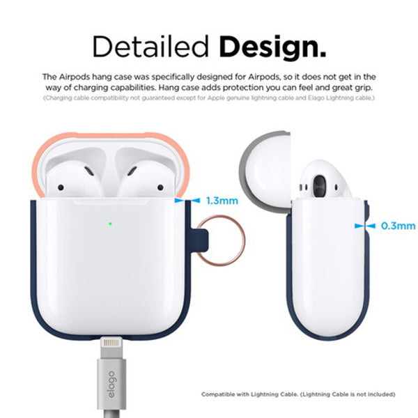AIRPODS DUO HANG CASE for AirPods 2nd（カラビナ付き）