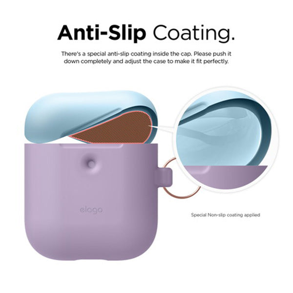 AIRPODS DUO HANG CASE for AirPods 2nd（カラビナ付き）