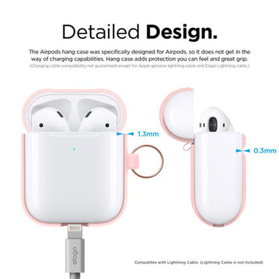 AIRPODS HANG CASE for AirPods 2nd（カラビナ付き）
