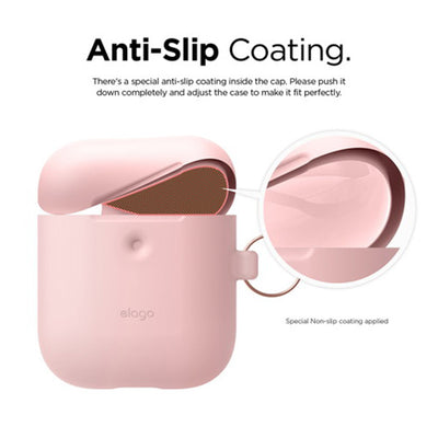 AIRPODS HANG CASE for AirPods 2nd（カラビナ付き）