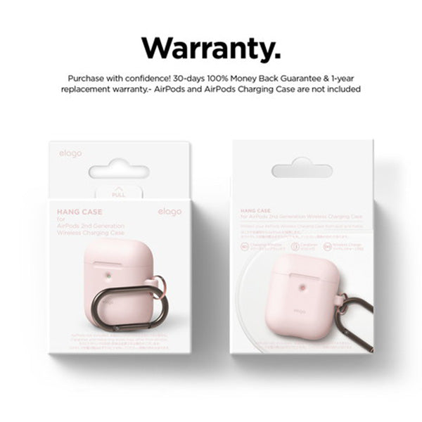 AIRPODS HANG CASE for AirPods 2nd（カラビナ付き）