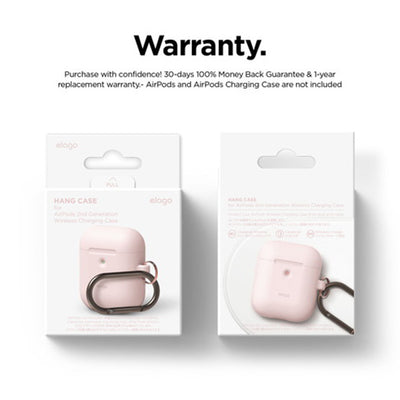 AIRPODS HANG CASE for AirPods 2nd（カラビナ付き）