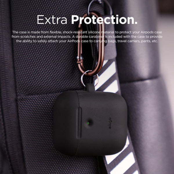 AIRPODS HANG CASE for AirPods 2nd（カラビナ付き）