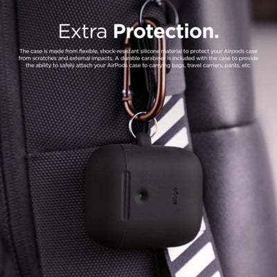AIRPODS HANG CASE for AirPods 2nd（カラビナ付き）