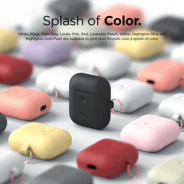 AIRPODS HANG CASE for AirPods 2nd（カラビナ付き）