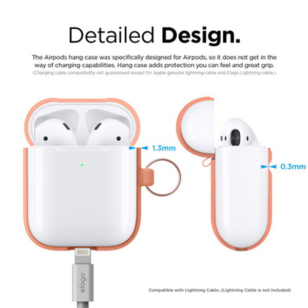 AIRPODS HANG CASE for AirPods 2nd（カラビナ付き）