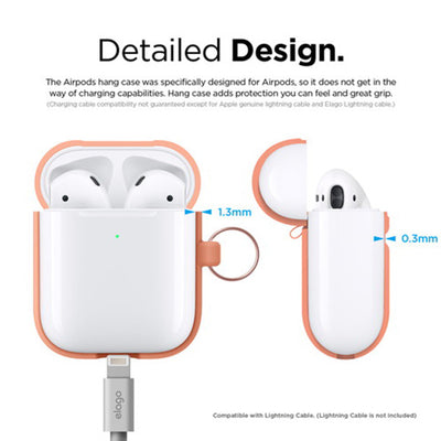 AIRPODS HANG CASE for AirPods 2nd（カラビナ付き）
