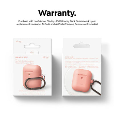 AIRPODS HANG CASE for AirPods 2nd（カラビナ付き）