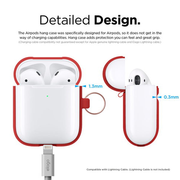 AIRPODS HANG CASE for AirPods 2nd（カラビナ付き）