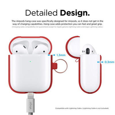 AIRPODS HANG CASE for AirPods 2nd（カラビナ付き）