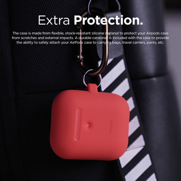 AIRPODS HANG CASE for AirPods 2nd（カラビナ付き）