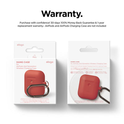 AIRPODS HANG CASE for AirPods 2nd（カラビナ付き）