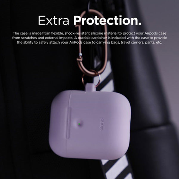 AIRPODS HANG CASE for AirPods 2nd（カラビナ付き）