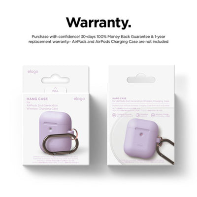 AIRPODS HANG CASE for AirPods 2nd（カラビナ付き）