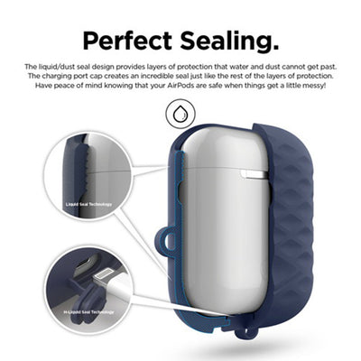 AIRPODS WaterProof Hang Case Active for AirPods （カラビナ付き）