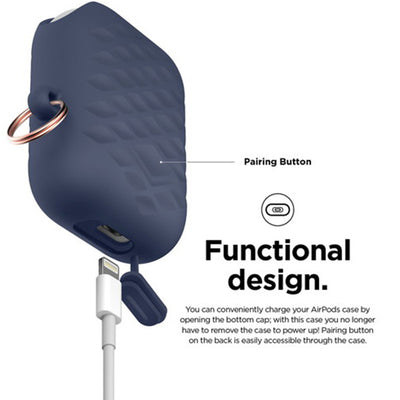 AIRPODS WaterProof Hang Case Active for AirPods （カラビナ付き）
