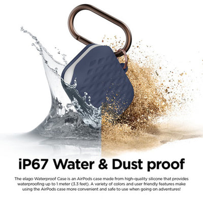 AIRPODS WaterProof Hang Case Active for AirPods （カラビナ付き）