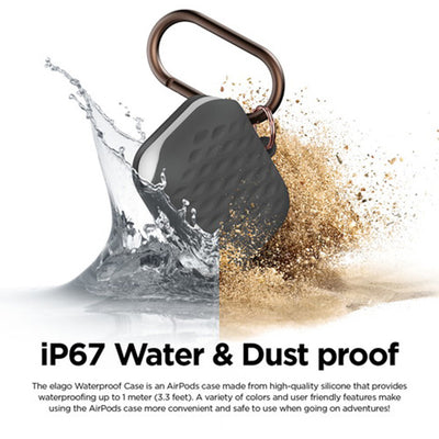 AIRPODS WaterProof Hang Case Active for AirPods （カラビナ付き）