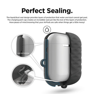 AIRPODS WaterProof Hang Case Active for AirPods （カラビナ付き）