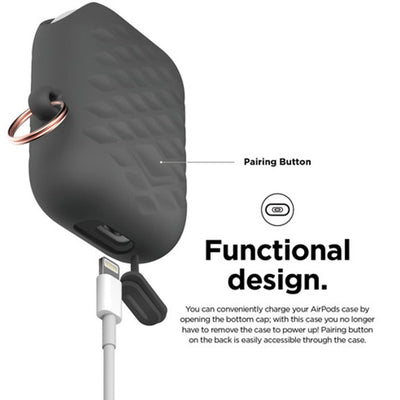 AIRPODS WaterProof Hang Case Active for AirPods （カラビナ付き）