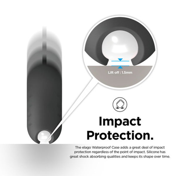 AIRPODS WaterProof Hang Case Active for AirPods （カラビナ付き）