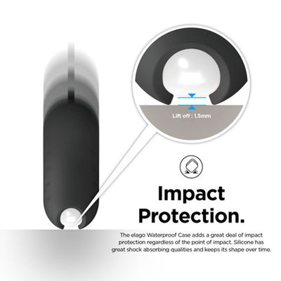 AIRPODS WaterProof Hang Case Active for AirPods （カラビナ付き）